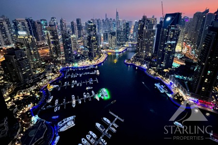 Full Marina View | Vacant | Luxury Furnish...